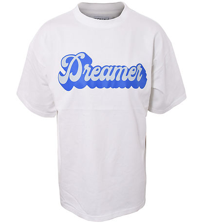 Hound Stuttermabolur - Oversized Tee s/s - Kóbalt Blue