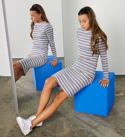 Hound Kleid - Rib - Sky Blue