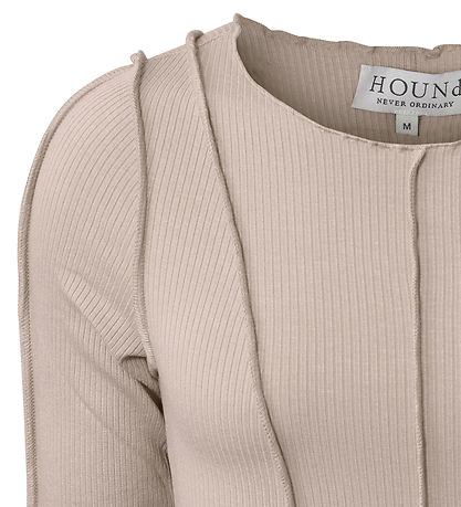 Hound Bluse - Tailliert Top - Sand