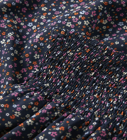 Name It Langt Pils - NkfVinaya - Dökkblátt Blazer/LITUR Flower