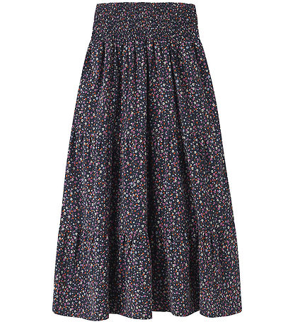 Name It Langt Pils - NkfVinaya - Dökkblátt Blazer/LITUR Flower