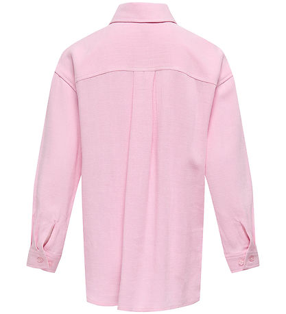 Kids Only Skyrta - Viscose/Hör - Elda siestu - Pirouette
