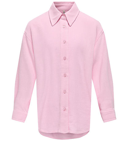 Kids Only Skyrta - Viscose/Hör - Elda siestu - Pirouette