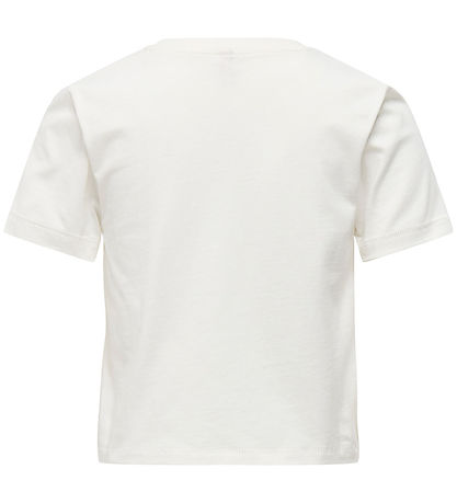 Kids Only T-shirt - KogBetsy - Cloud Dancer w. Pointelle