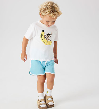 Name It T-shirt - NmmJax - Bright White w. Print