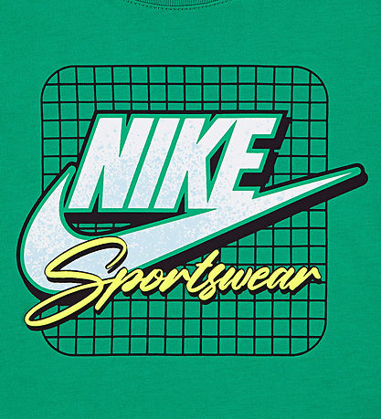 Nike Shorts Set - T-Shirt/Shorts - Grün/Schwarz