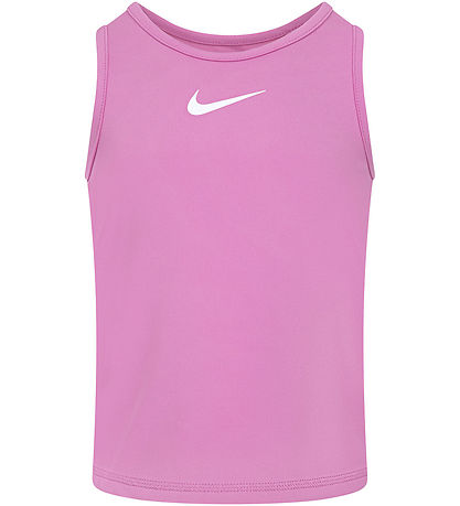 Nike Tanktop - Dri-Fit - Magic Flamingo w. Logo