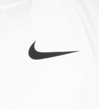 Nike Stuttermabolur - Dri-Fit - Hvítt M. Lógó