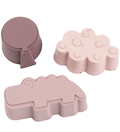 Done by Deer Silicone molds - 3-Pack - Happy Clouds - Powder
