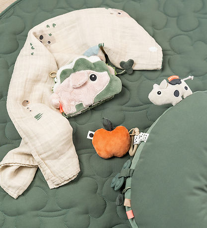 Done by Deer Spucktücher - 2er-Pack - 65x65 cm - Tiny Farm - San