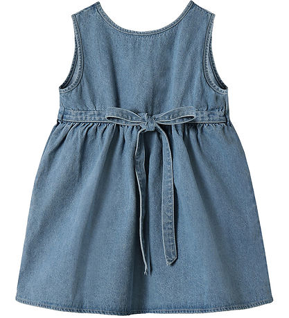 Flink Kjóll - Don - Light Blue Denim