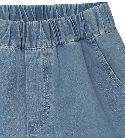 Flink Stuttbuxur - Don - Light Denim Blue