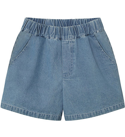 Flink Stuttbuxur - Don - Light Denim Blue