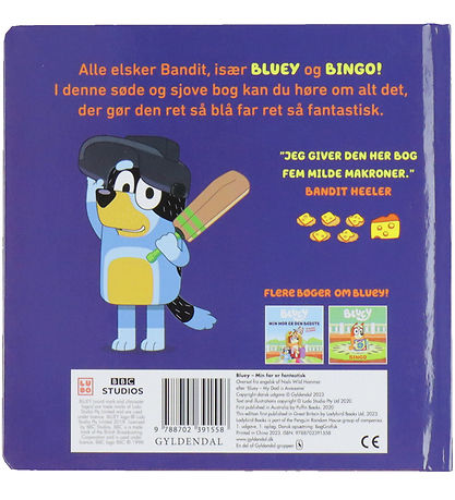 Forlaget Gyldendal Book - Bluey - Min Far Is Awesome