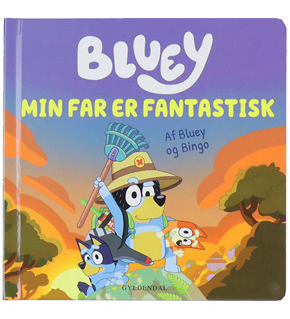 Forlaget Gyldendal Book - Bluey - Min Far Is Awesome