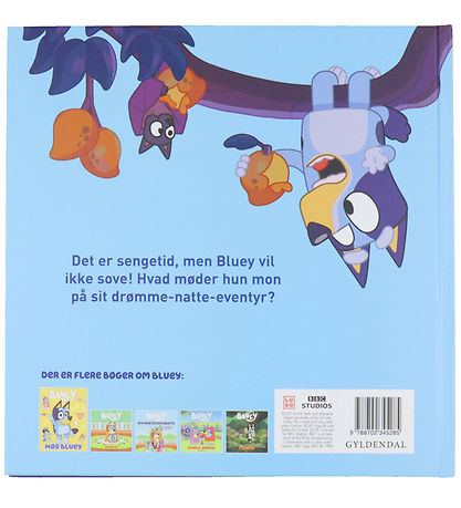 Forlaget Gyldendal Book - Bluey - Good night Bat