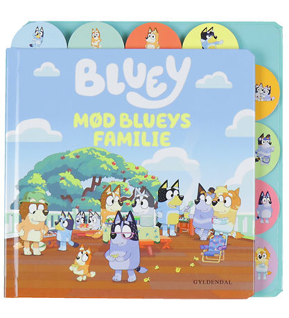 Livre Forlaget Gyldendal - Bluey - Rencontrez la famille de Blue