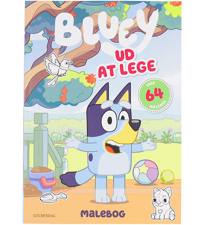 Forlaget Gyldendal Colouring Book - Bluey - Out To Play
