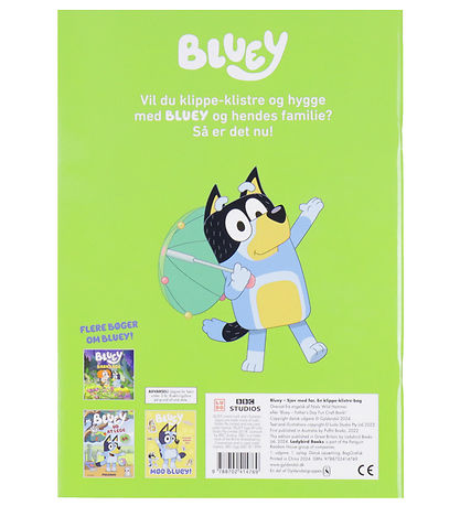 Forlaget Gyldendal Activity Book - Bluey - Fun With Dad