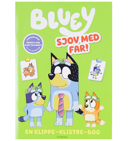 Forlaget Gyldendal Activity Book - Bluey - Fun With Dad