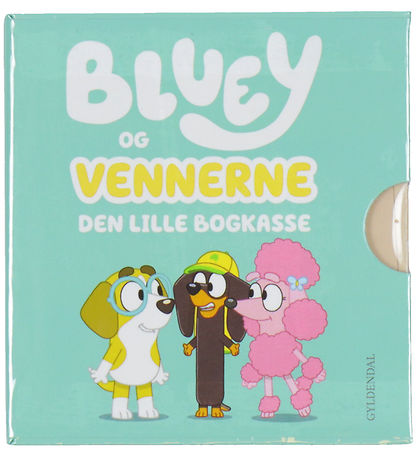 Forlaget Gyldendal Kirjat - Bluey Ja ystävät - 4 kpl - The Pieni