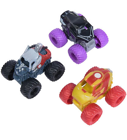 Monster Jam - 1:87 - Mini - Marvel - 3-Pack