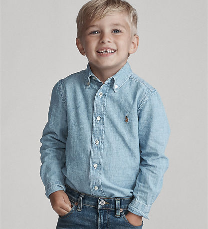 Polo Ralph Lauren Gallaskyrta - Blátt