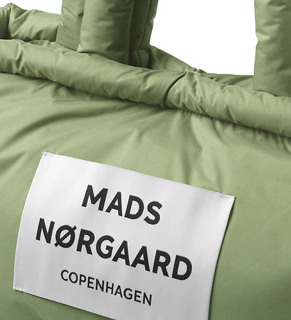 Mads Nørgaard Innkaupapoki - Recycle Pillow Bag - Olía Green