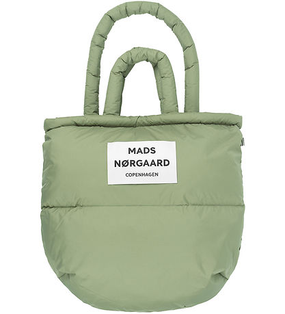 Mads Nørgaard Innkaupapoki - Recycle Pillow Bag - Olía Green
