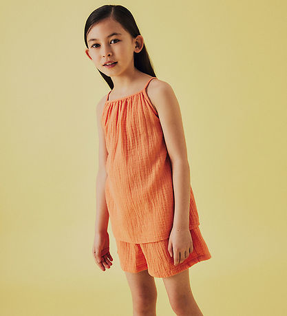 Name It Topp - Muslin - Strap - NkfHisa - Färsk Salmon