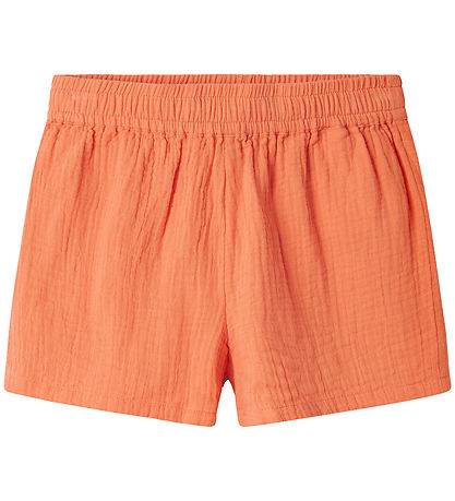 Name It Shorts - Muslin - NkfHisa - Fresh Salmon