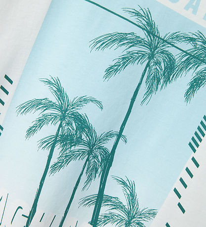 Name It T-Shirt - NkmHirlan - Lucent White m. Print