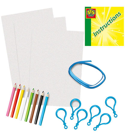 SES Creative Shrink wrap - Dinosaur Key rings