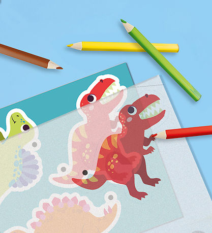 SES Creative Shrink wrap - Dinosaur Key rings