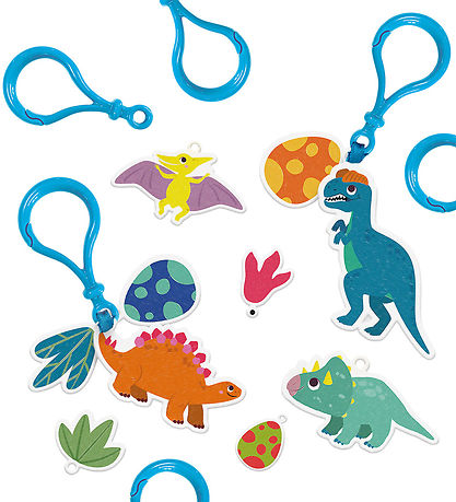 SES Creative Shrink wrap - Dinosaur Key rings