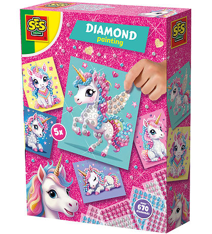 SES Creative Diamond mosaic - Unicorn