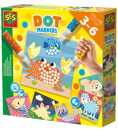 SES Creative Priktuses - 3 Värit XXL - Aktiviteettikortti