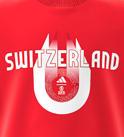 adidas Performance T-shirt - Schweiz TEY - PURRUB
