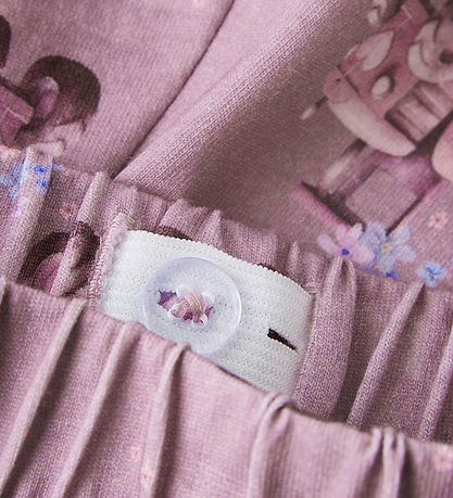 Name It Shorts - NmfHelga Shorts - Elderberry w. Print
