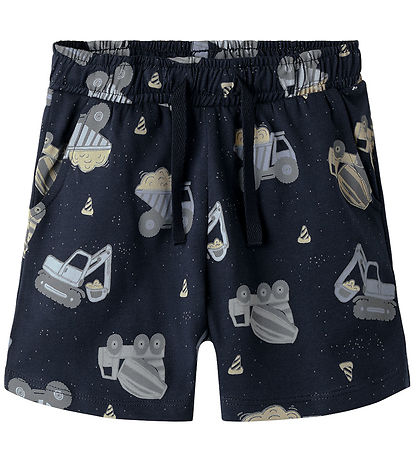 Name It Shorts - NmmHector - Navy Blazer w. Print
