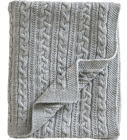 Jack o Juno Wool Blanket - Light Grey