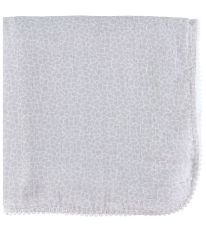 Jack o Juno Wickeltuch - 120x120 cm - 2er-Pack - Pom Pom - Pearl