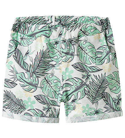 Name It Shorts - NmmValmas - Bright White w. Print