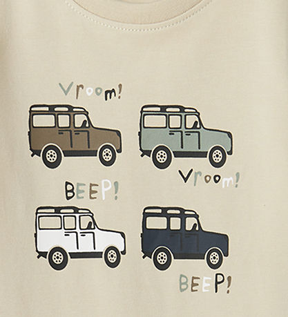 Name It Bodysuit s/s - NbmHope - Peyote w. Print