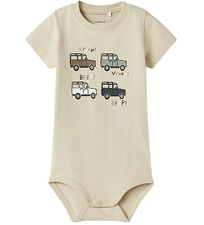 Name It Bodysuit s/s - NbmHope - Peyote w. Print