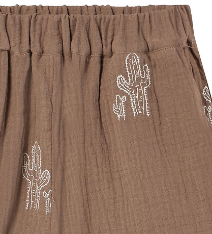 Fliink Shorts - Hello - Kiefer Bark Cactus Aop
