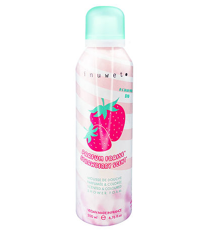 Inuwet Shower Foam - 200 mL - Strawberry