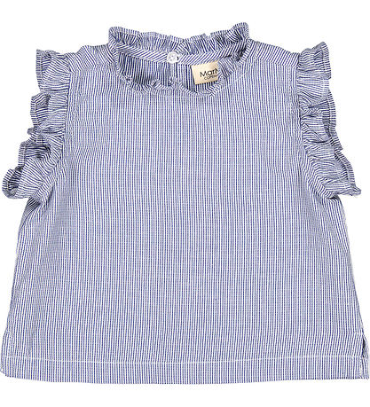 MarMar Stuttermabolur - Tirra - Dökkblátt Stripe