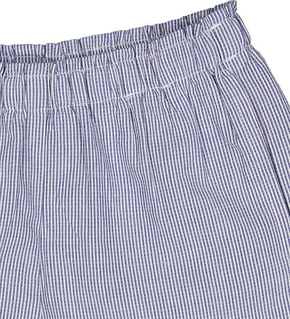 MarMar Stuttbuxur - Páll - Dökkblátt Stripe