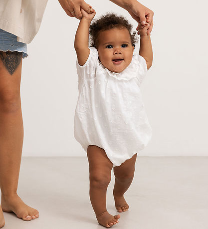 MarMar Summer Romper - Rosetta - Gentle White